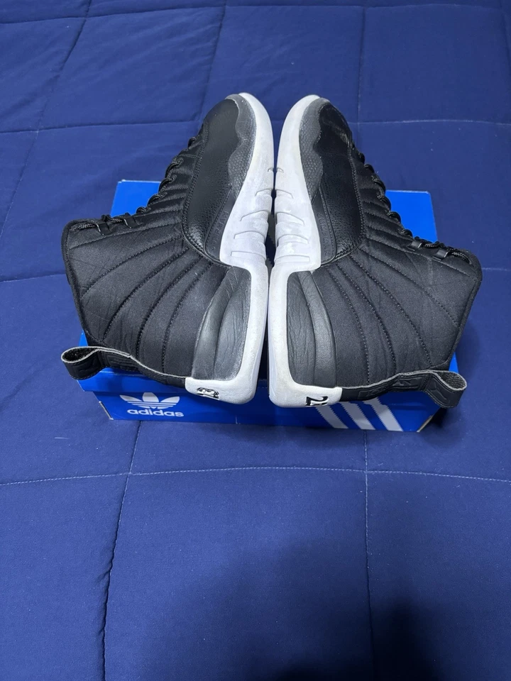 Talla 11.5 - Air Jordan 12 Retro Nylon Neopreno 130690-004 Foto 3 de 4