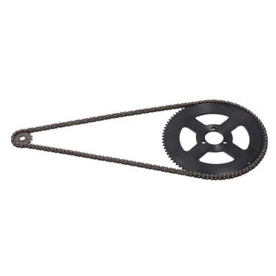 1 Kit De Chaîne Sprocket 25H Acier Robuste Pour Moto Mini - Photo 1/4