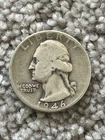 1946-D Washington Quarter Dollar 25c