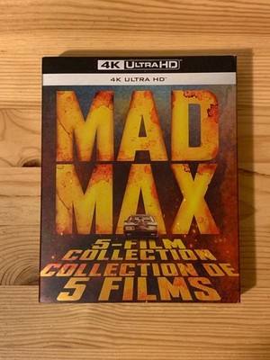 Mad Max: 5-Film Collection 4K UHD Blu-ray George Miller Mel Gibson Brand New