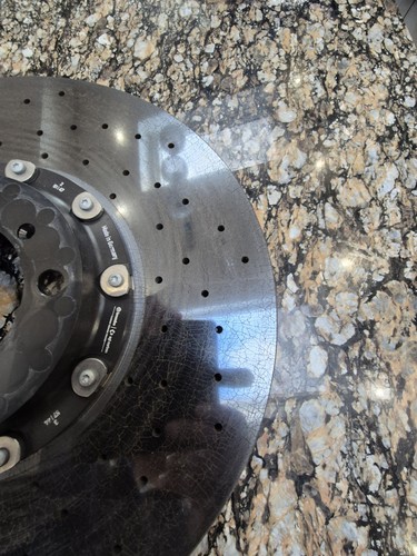 GENUINE PORSCHE CARRERA 992 TURBO GT3 CERAMIC BRAKE DISC 992615301 AC - Picture 3 of 13