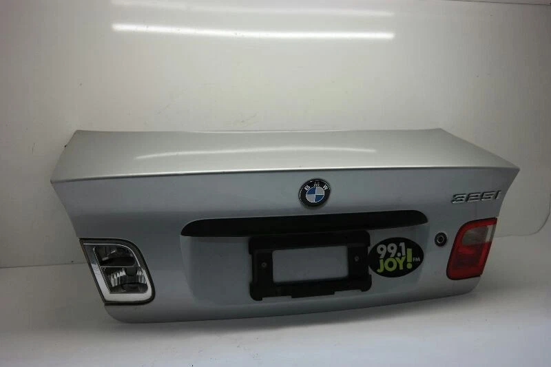 2001-05 BMW 320i Trunk Hatch Tailgate Sedan Canada Market Silver - Image 2 of 4