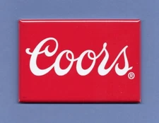 COORS BEER *2X3 FRIDGE MAGNET* VINTAGE LOGO DRINK BREWING COMPANY COLORADO CO