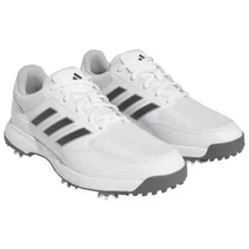 New adidas Tech Response 3.0  Golf Shoe White/Silver/Met #GV6891  Wide Pick SZ