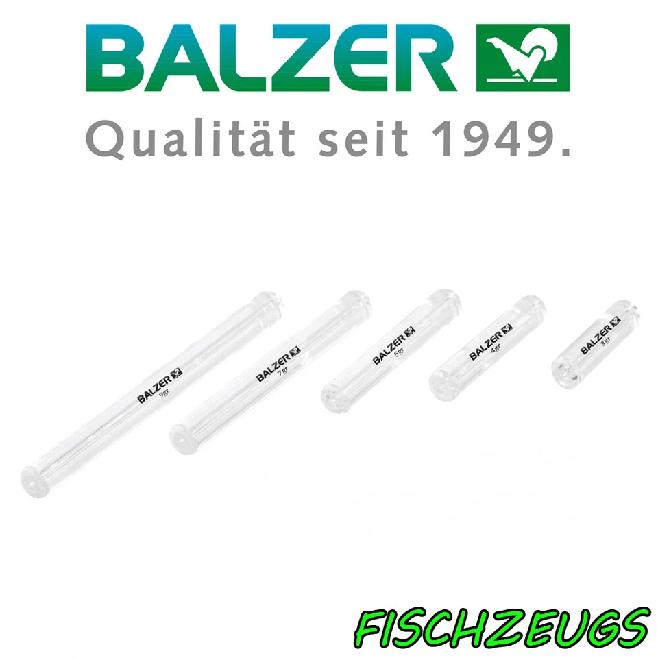 Balzer Glasgewicht Forellenangeln Trout Tremarella Glas 3-9g Glasstab Sbirolino
