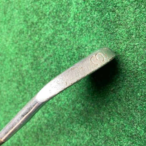 Spalding Robt. T. Jones Jr. Cushion-Neck Kro-Flite 3-iron steel shaft leather RH - Picture 2 of 10