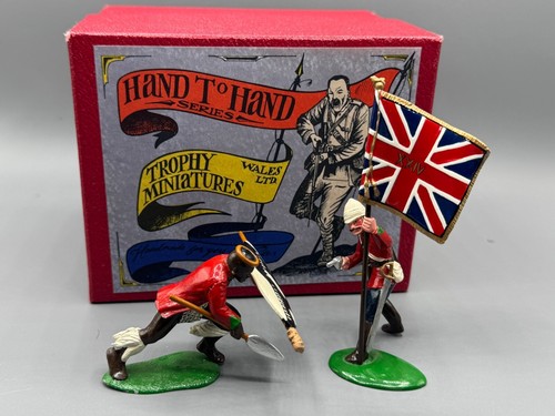 Trophy of Wales Lot of 2: "Hand to Hand Series" Zulu War: Set # HZ5A & HZ7A: MIB