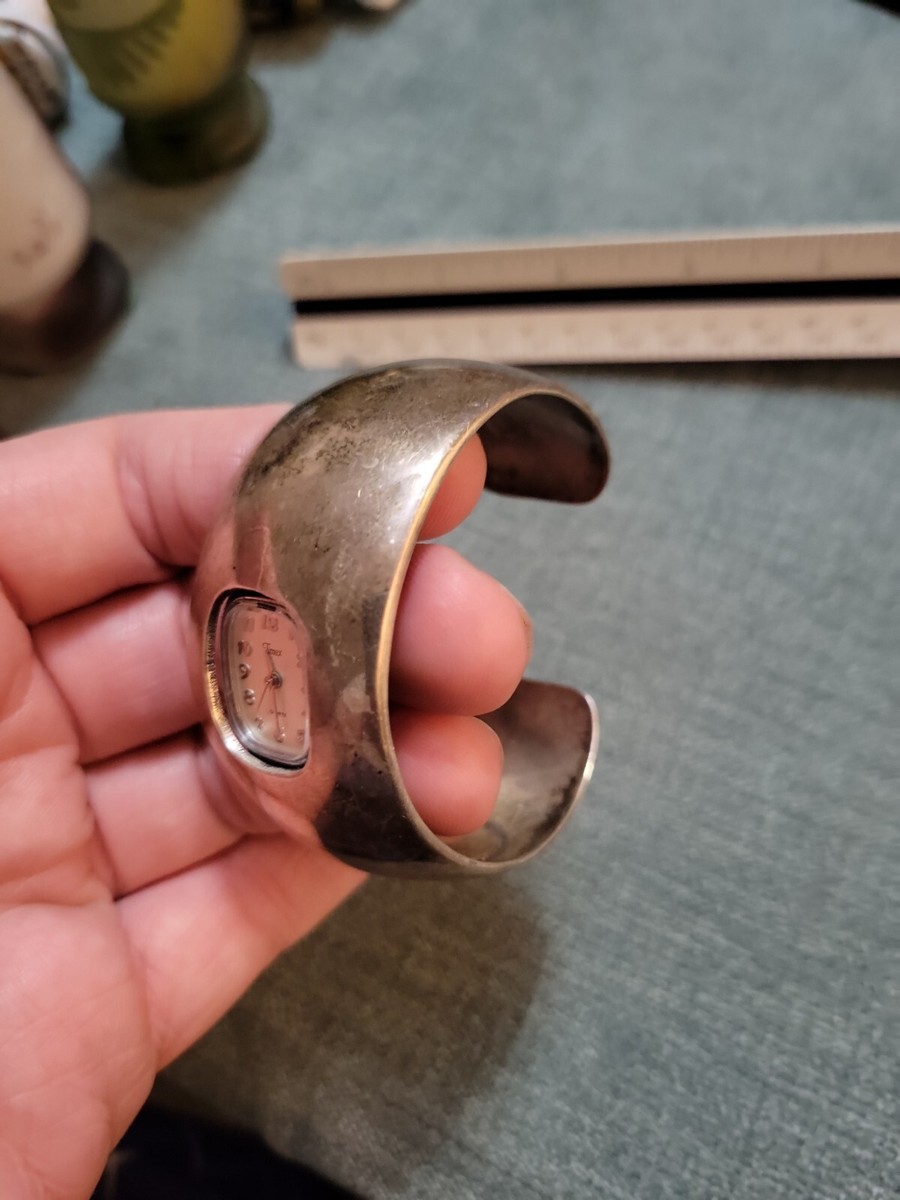 J.Wright Navajo Sterling Silver Watch Cuff Bracelet | eBay J.Wright Navajo Sterling Silver Watch Cuff Bracelet | eBay