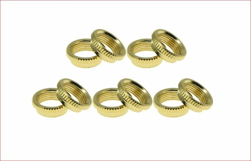 Brio 15/32" Deep Thread Nut for Gibson USA 3-way Switchcraft Toggle Switch - Picture 3 of 7