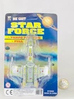 Space ship Star Force Metal Pull Back and Go Toy New Sealed Bootleg