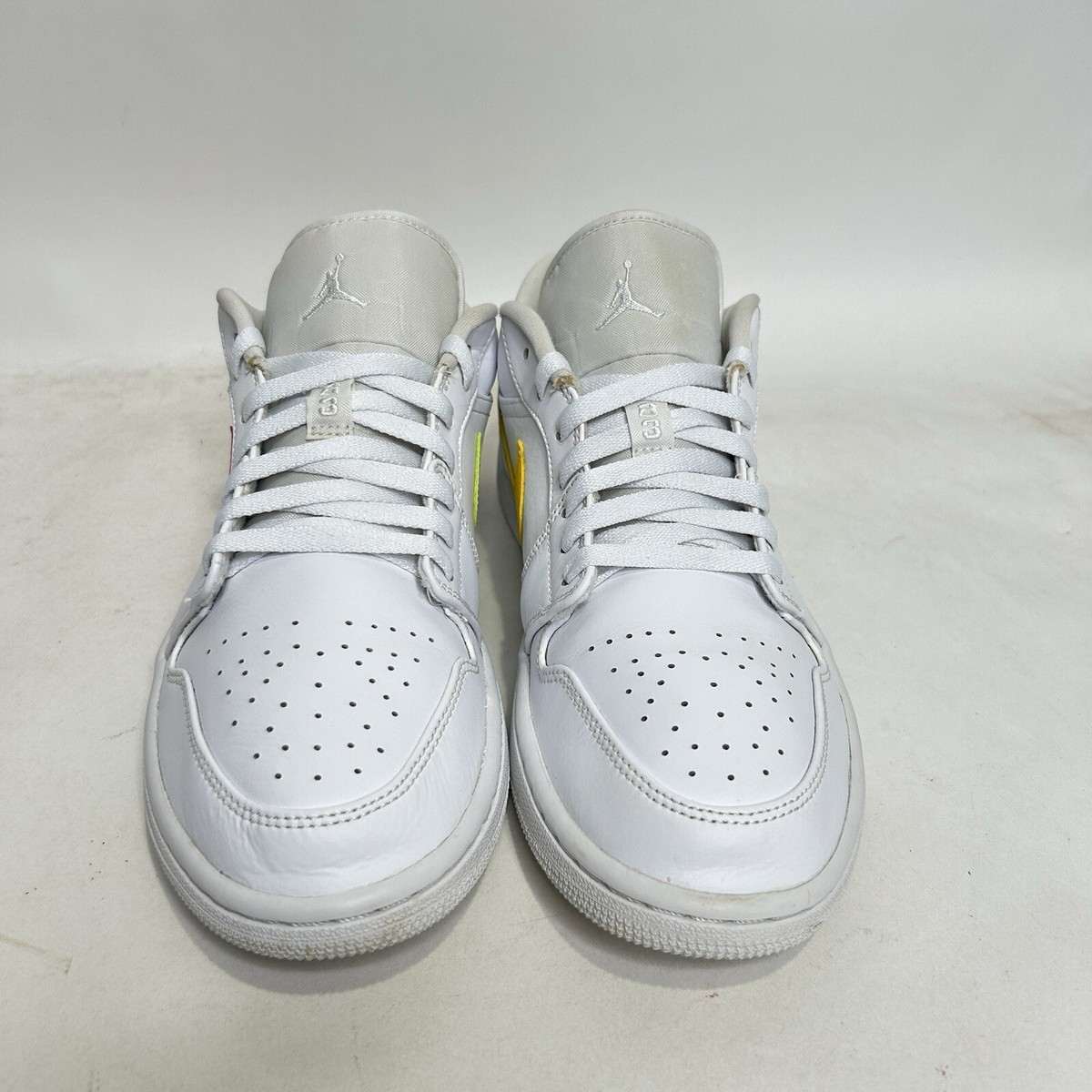 Nike Air Jordan 1 Low Retro “Multi-Color Neon Swoosh” CW7033