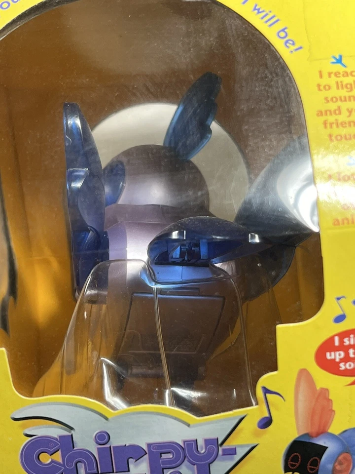 Chirpy-Chi 2001 Interactive Pet Bird Sega Hasbro Tiger Electronics Robot - Canta Foto 3 de 4