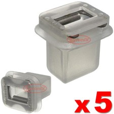 BMW 5 Series E39 WOOD ALUMINIUM DOOR TRIM STRIP MOULDING CLIPS GROMMETS INSERT