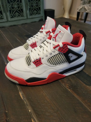 Nike Air Jordan 4 IV Retro OG - Fire Red 2020 - Sz 10.5