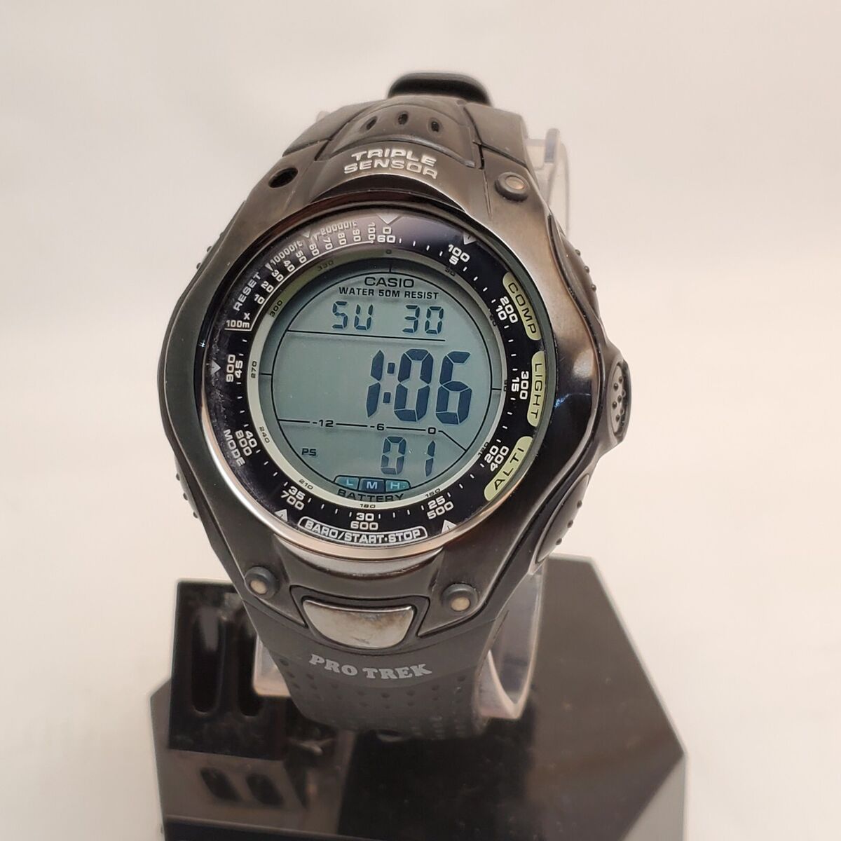 VINTAGE CASIO Pro Trek Sport PRG-70 Triple Sensor Men's VINTAGE CASIO Pro Trek Sport PRG-70 Triple Sensor Men's