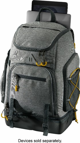 Tech Pro 300 Large Backpack - Gray 