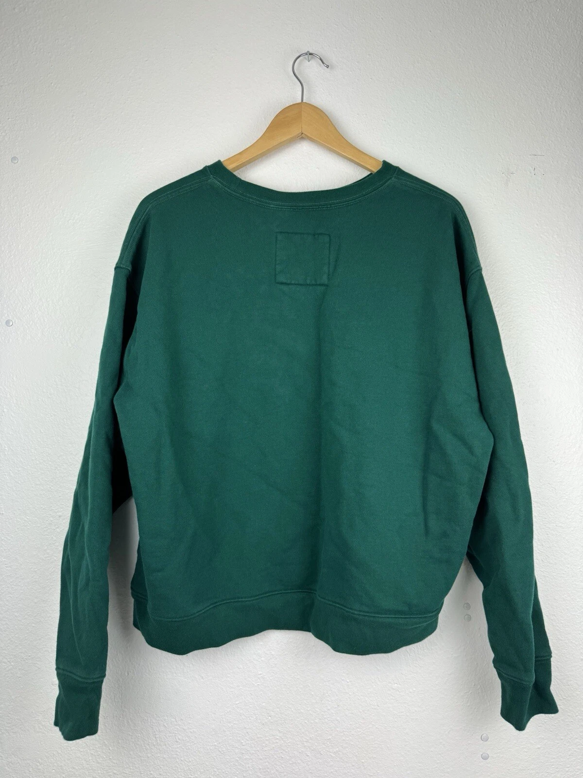 girlfriend-collective 50/50 cropped crewneck sweatshirt