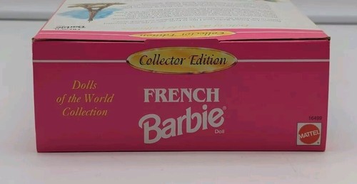 French Barbie Doll 1996 Dolls of the World Collector Edition New In Box Sealed - Picture 5 of 6