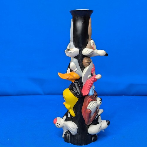 Warner Bros LOONEY TUNES Totempfahl Kerzenhalter (26cm) * Vintage 1995 sehr guter Zustand - Bild 5 von 16