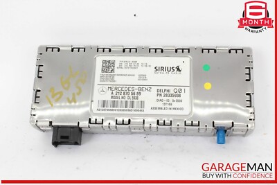 10-17 Mercedes X166 GL450 C250 C300 Sirius Satellite Radio Receiver Module Unit