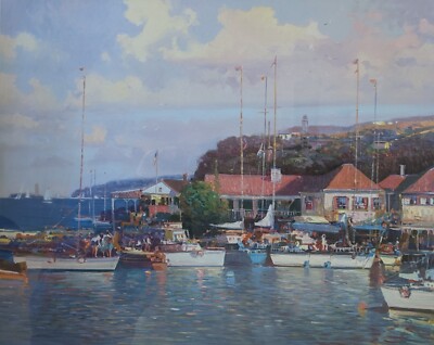 Ming Feng, Sea Breeze 2000, Very Low Edition 24/100, Fine Art Pencil  S/N