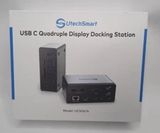 UtechSmartUSB C Quadruple Display Docking Station UCN3474 