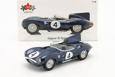 Jaguar D-Type #4 Sieger 24h LeMans 1956 Sanderson, Flockhart 1:18 CMR