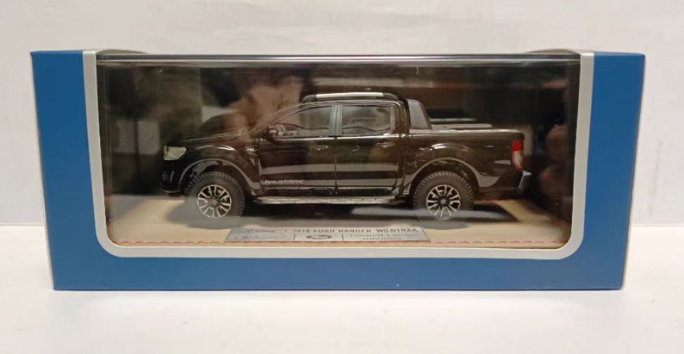 MK Trax 1/43 Ford Ranger Wildtrak PickUp 2019 Black Resin