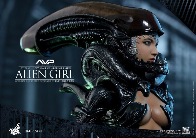 Ready! Hot Toys HAS002 Alien VS. Predator AVP Hot Angel 1/6 Ready! Hot Toys HAS002 Alien VS. Predator AVP Hot Angel 1/6