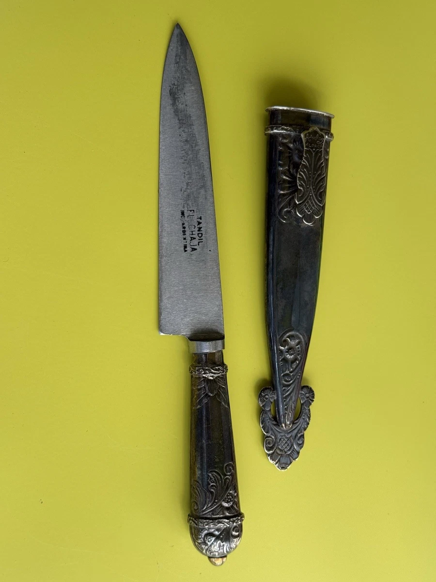 Gaucho Knife In Collectible Vintage Custom & Handmade Fixed Blade