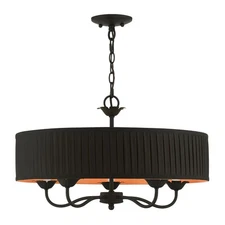 Used Livex Lighting 41865-04 Harrington - 5 Light Pendant In Transitional
