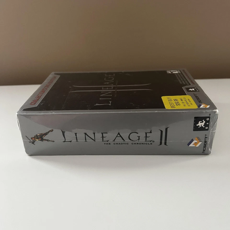 Vintage Lineage II Collector's DVD Edition PC DVD-ROM MMORPG Brand New Sealed - Image 4 of 4