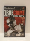 True Crime: New York City (Sony PlayStation 2, 2005) Blockbuster case, tested.