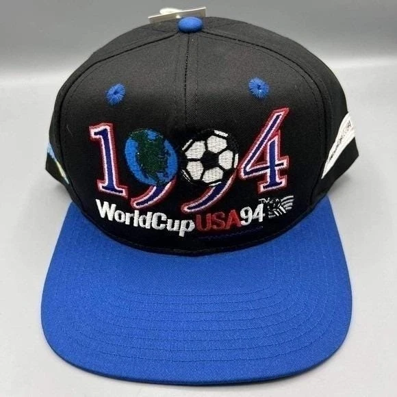Vintage World Cup USA Hat Men 1994 Soccer Sverige Twins Enterprise
