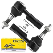 MOOG for 2013 2014 2015 -2018 Ram 1500 2x Front Outer Tie Rod Assembly ES801123