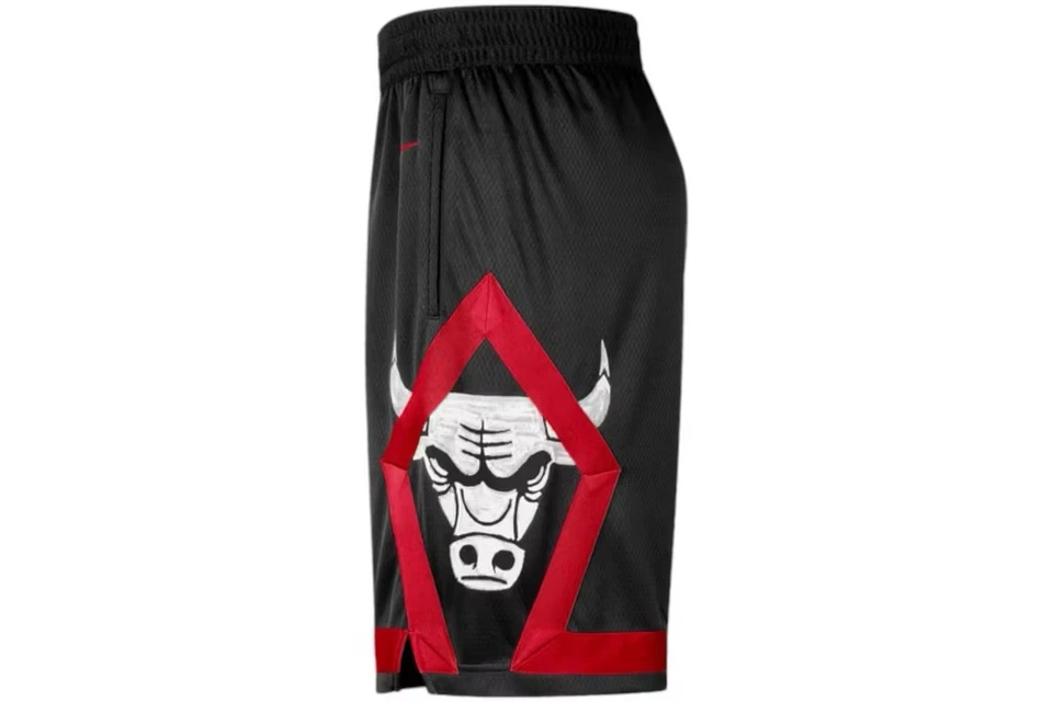 Chicago Bulls Team Issued 2023-24 City Edition Shorts 44R  - Image 4 of 4