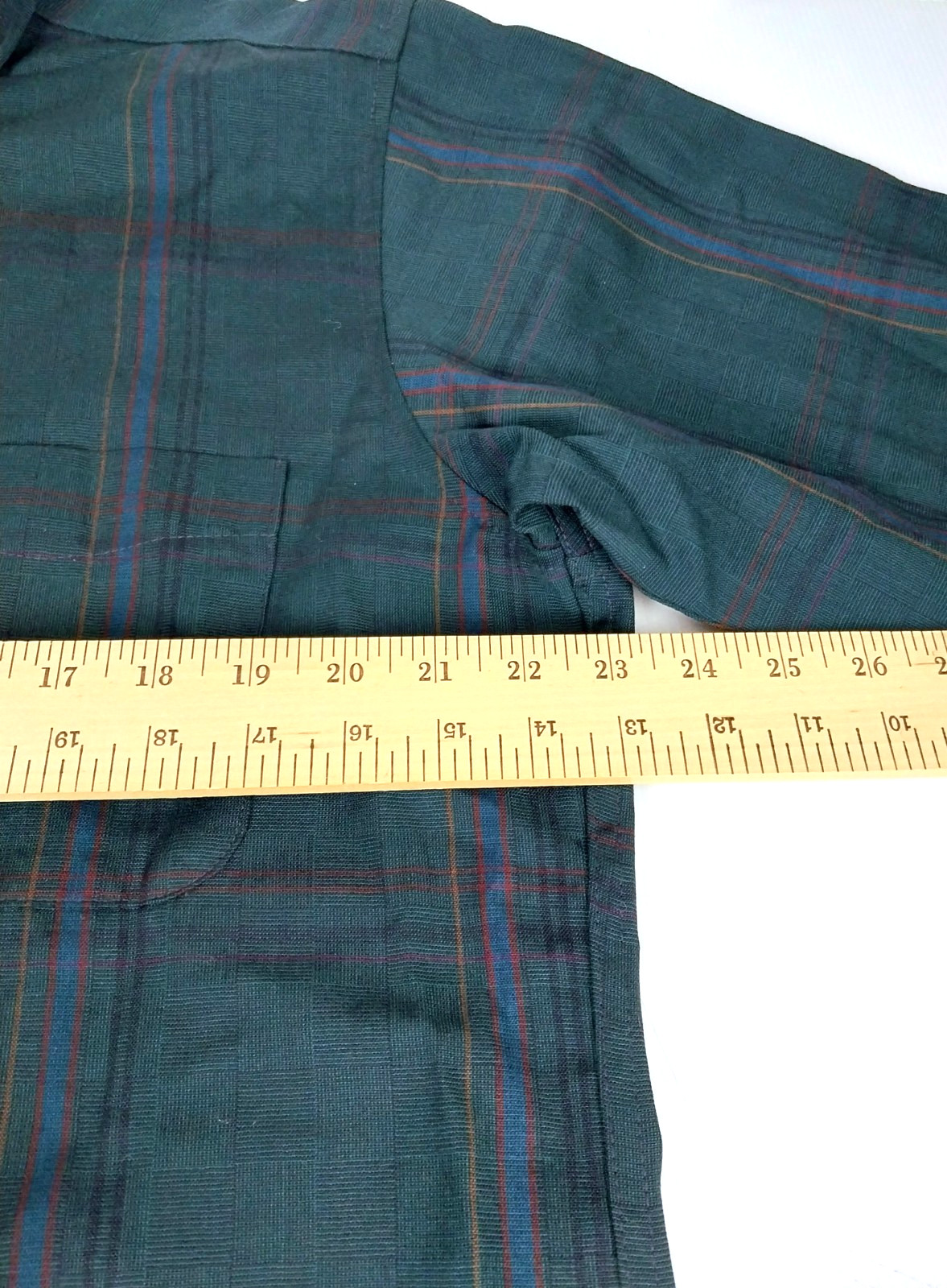 Vintage Pendleton Button Up Virgin Wool Dark Gree… - image 7