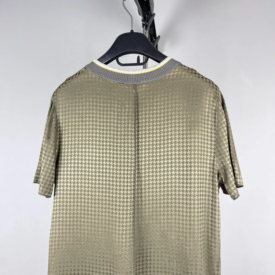 Rag & Bone Damen Bronze Hahnentritt Acetat Viskose Kleid - Größe XS - Bild 4 von 4