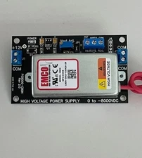 -8000VDC PROGRAMMABLE REGULATED HIGH VOLTAGE POWER SUPPLY - PMT ESL EMCO
