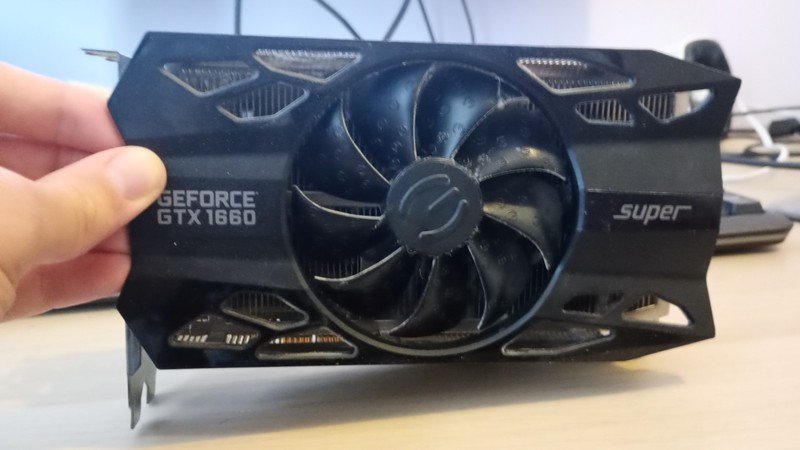 EVGA Nvidia GeForce GTX 1660 Super  Black 6GB GDDR6 Graphics Card