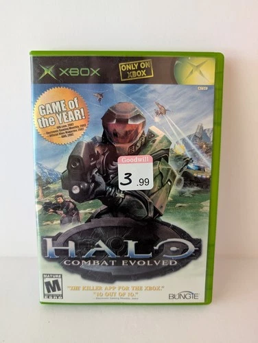 Halo: Combat Evolved (Microsoft Xbox, 2001) Complete