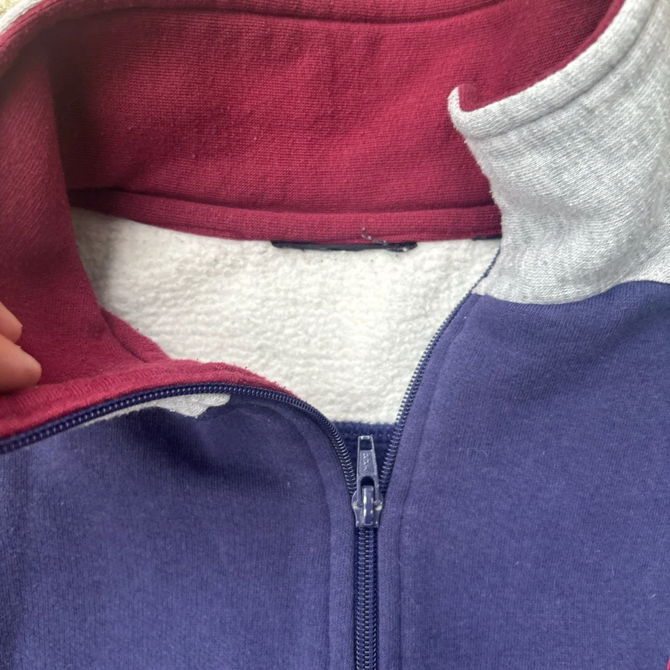 Chaqueta de chándal polar olímpica vintage años 90 EE. UU. para hombre talla grande Foto 2 de 3