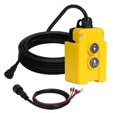 ECO-WORTHY 4 Wire Dump Trailer Remote Control Switch DC 12V for Double Acting...