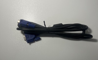 HOTRON VGA CABLE 6ft E101344 AWM STYLE 20276 VW-1 80C 30V Male To Male SPACE -VN