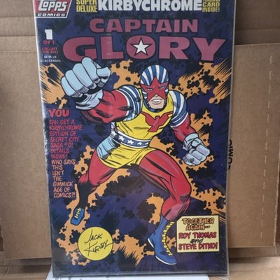 Topps Comics Captain Glory #1 Kirbychrome Collector's Edition (Modern Age 1992)
