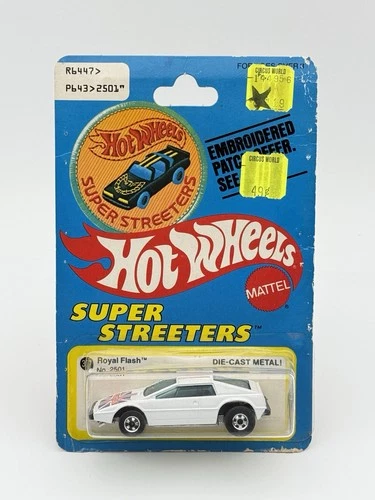 1979 Hot Wheels Super Streeters Patch Card Royal Flush Vintage Rare Unopened