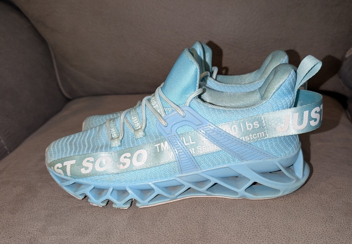 Just So So Sneakers Size 40. Teal View 2