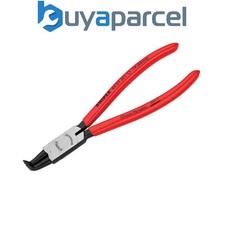 Image of Knipex 44 21 J21 SB Circlip Pliers Internal 90 Bent Tip 19 - 60mm J21 KPX4421J21