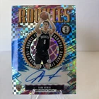 EGOR DEMIN 2025-26 TOPPS FINEST ROOKIES BLUE X-FRACTOR NETS RC AUTO /99