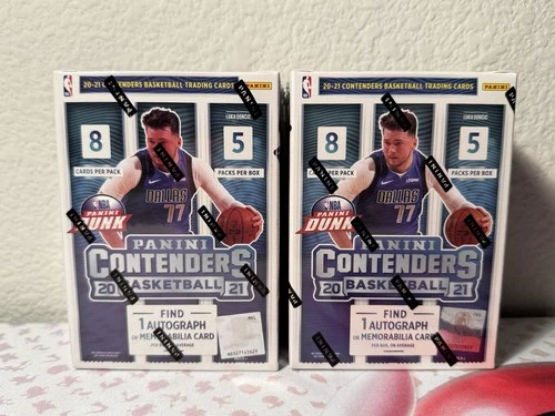 2020-21 Panini Contenders Basketball Blaster Box Brand New Factory Sealed